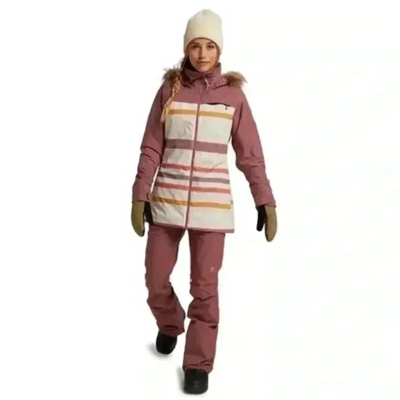 New Burton Lelah Jacket Parka Coat Jacket Sz XS - Picture 1 of 16
